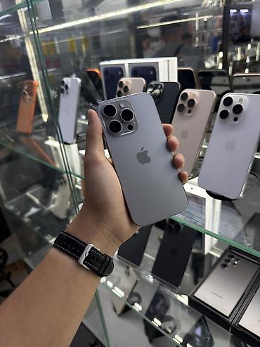 iphon 11 pro max: IPhone 16 Pro, Б/у, 256 ГБ, Natural Titanium, Защитное стекло, Чехол, В рассрочку, 90 % — 2