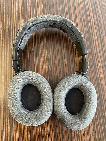 audio technica: İşlənmiş Simli Qulaqcıqlar, Audio-Technica, rəng - Qara — 3