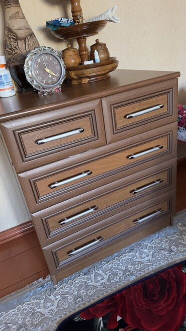 матрасы на заказ бишкек: Уктоочу бөлмө гарнитуру, Эки кишилик керебет, МДФ, түсү - Күрөң