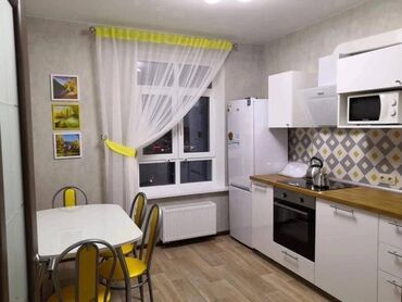 бишкек квартира за месяц: 1 комната, Агентство недвижимости, Без подселения, С мебелью полностью