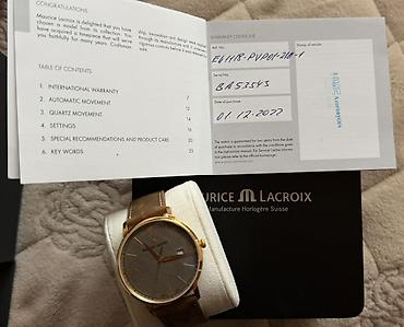 saat satisi: MAURICE LACROIX EL1118-PVP01-210-1 (İsveçrə) VMF-dən hədiyyə — 9