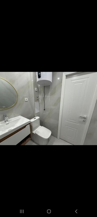квартиры в канте продажа: 1 бөлмө, 45 кв. м, 106-серия, 7 кабат, Евроремонт