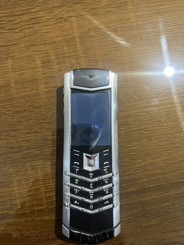 telefon teze: Vertu Signature Touch, 8 GB, rəng - Qara