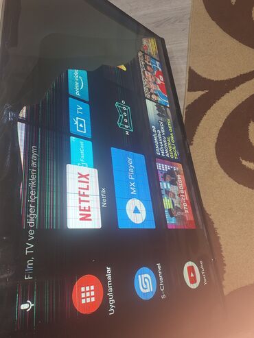 benk tv: Televizor Yoshiro Led 48" 4K (3840x2160), Pulsuz çatdırılma