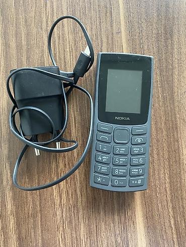 ana plata ddr3: Nokia 105 4G, < 2 GB Memory Capacity, rəng - Boz, Düyməli — 1