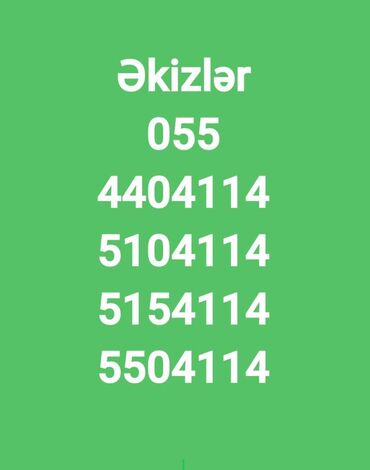 SİM-kartlar: Nömrə: ( 055 ) ( 5321919 ), Yeni — 27