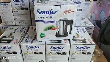 Mikserlər: Mikser Sonifer Professional Turbo 300 watt demir korpusiri — 8
