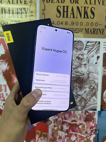 mi note 2: Poco X8 Pro Max, Б/у, 256 ГБ, цвет - Черный, 2 SIM, eSIM — 3