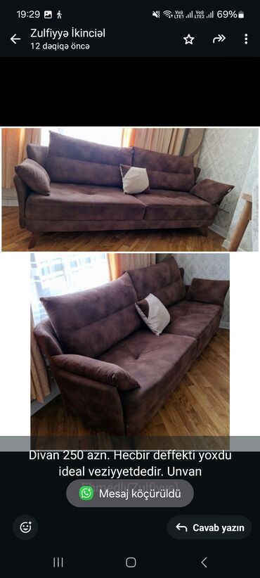 Divanlar: Divan, İşlənmiş, Çatdırılma yoxdur