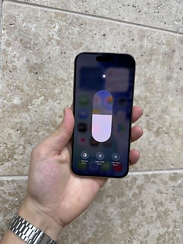 apple zone: IPhone 15 Pro, Б/у, 128 ГБ, Natural Titanium, Защитное стекло, Чехол, 88 % — 4
