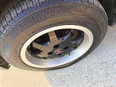 avto aksessuarlar: İşlənmiş Disk təkər Mitsubishi 185 / 65 / R 15, 4 Boltlu — 4