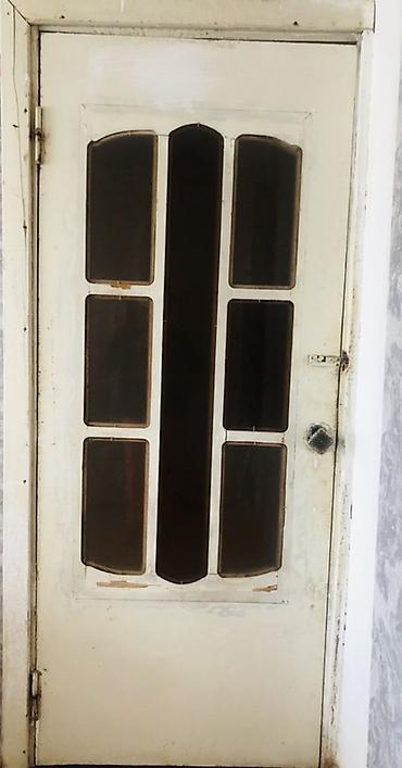 Şüşəli taxta otaq qapıları - Material: massiv taxta karkas