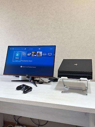 plastation: Продаю свою Sony PlayStation 4 Pro 1 ТБ + 8 игр 🎮 Состояние: • — 4