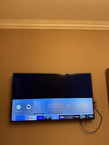 smart tv kanal yigmaq: Samsung Smart TV divara quraşdırılmış panel - Ekran: təxminən 43–50 — 2