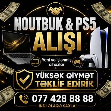 Ноутбуки и аксессуары: YUKSEK QIYMETE NOUTBUK və PS5 ALIRAM TEKLİF EDİN — 1