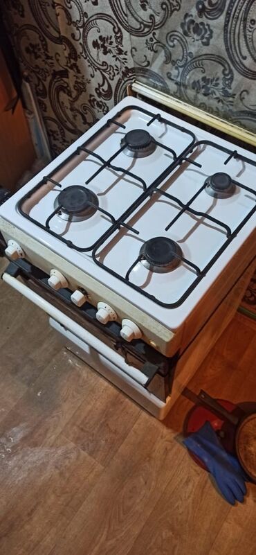 Кухонные плиты и варочные поверхности: Газовая, Механическое, Напольная, Б/у, Полная оплата