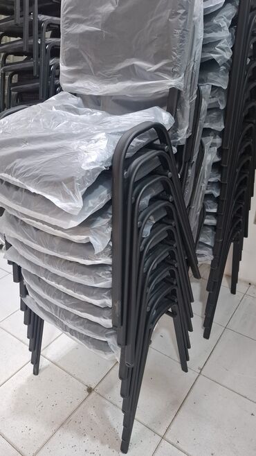 куплю стулья бу: Yığılabilən metal çərçivəli stullar - Material: möhkəm metal karkas