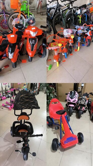 Velosiped ehtiyyat hissələri: Salam əziz musderilermiz yeni uşağlar üçün elekdirikli maşınlarının — 9