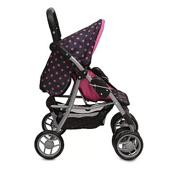 cipela auto: Kolica za lutke Pinky Dots – MONI (šifra: CAN6449-70) Opis: - Igračka — 3