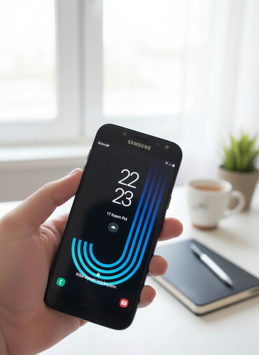 Samsung: Samsung J400, 16 GB, rəng - Qara, Sensor — 2