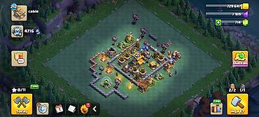 oyunca: Clash of Clans hesabı – yüksək səviyyəli inkişaf etmiş baza və — 3