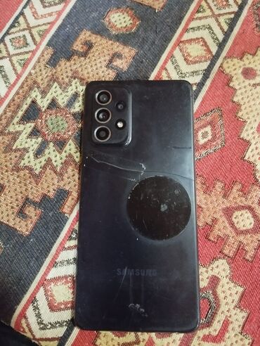 Samsung: Samsung Galaxy A52, 128 GB, rəng - Qara, Sensor, Barmaq izi, İki sim kartlı