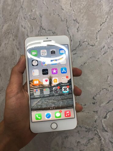 Apple iPhone: IPhone 8 Plus, 256 GB, Rose Gold, Barmaq izi