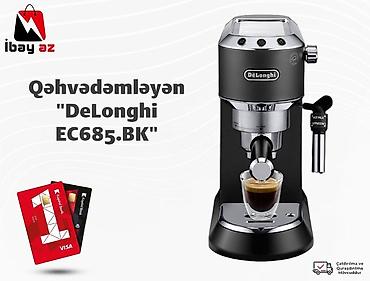 coffe aparati: Qəhvə aparatı "DeLonghi EC685.BK"DeLonghi EC685.BK kompakt və — 1