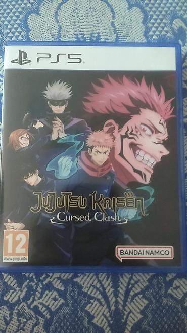 ps4 disk: Jujutsu Kaisen: Cursed Clash — игра для PlayStation 5 (диск, издание — 1
