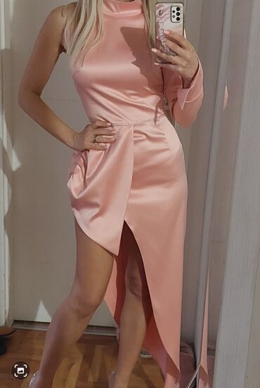 ramax haljine loznica: S (EU 36), bоја - Roze, Drugi stil, Drugi tip rukava