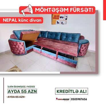 küç divan: Künc divan, Yeni, Açılan, Bazalı, Parça, Şəhərdaxili pulsuz çatdırılma