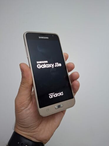 Samsung: Samsung Galaxy J3 2016, 8 GB, rəng - Qızılı, Sensor