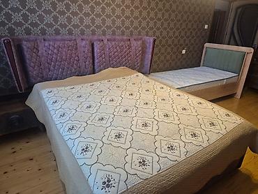 set mebel: Taxt 2 tumbasi var 2.20 * 2.25 Matrasli bahali destindi kocle bagli — 1