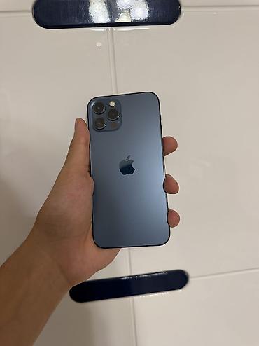 Apple iPhone: IPhone 12 Pro, Б/у, 512 ГБ, Синий, 100 % — 2