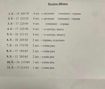купить бу шины в бишкеке: Продам б/у шины от 1500 сом и выше