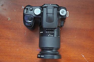 camera sony 1000: Sony α100 DSLR fotoaparat + 18-70mm zoom obyektiv Məhsul təsviri: - — 5