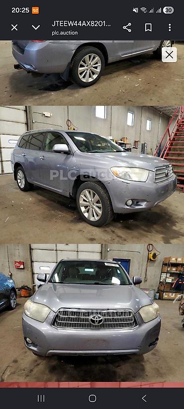 highlander 2017: Toyota Highlander: 2008 г., 3.3 л, Вариатор, Гибрид, Кроссовер — 2