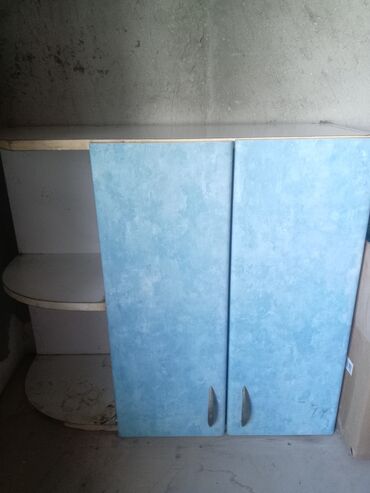 metbex mebli: Mətbəx üçün asma şkaflar dəsti - 3 ədəd düz asma şkaf: ön fasadları