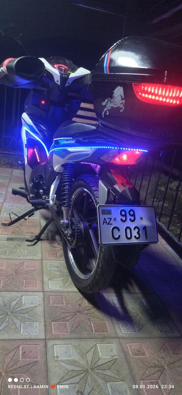 Mopedlər,skuterlər: Moped/motorsiklet – sport üslublu “cub” tipli model Texniki və dizayn — 8