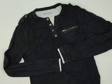 tanie koszulki fc barcelony: Long-sleeved top for men, M (EU 38), Guess, condition - Very good