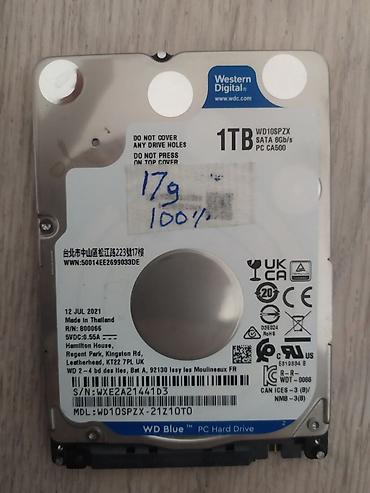 windows surface: Накопитель для ПК, Б/у, Western Digital (WD), HDD, 1 ТБ, 2.5", Для ПК — 1