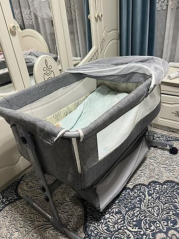 soft shell: Прикроватная кроватка-колыбель для новорождённых, с возможностью — 1