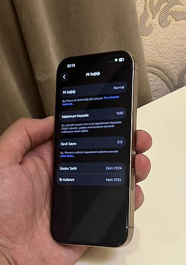 apple 14pro: IPhone 16 Pro, 128 GB, Desert Titanium, Face ID — 2