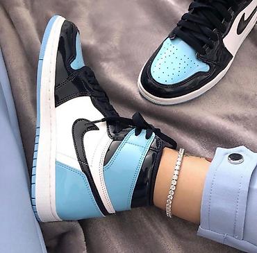 Qadın ayaqqabıları: Nike, Ölçü: 39, rəng - Mavi, Yeni — 2