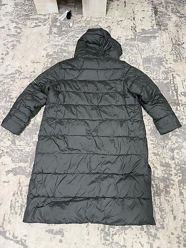 пуховики для полных женщин: Пуховик, По колено, 6XL — 2