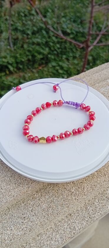 Bilərziklər: Məhsul: Əl işi boncuk və daşlardan hazırlanmış müxtəlif qolbaqlar - — 5