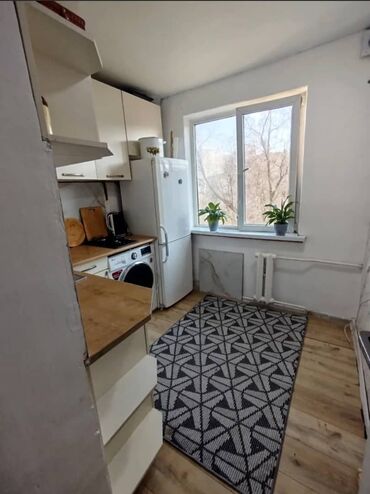 продажа квартиры в бишкеке: 2 комнаты, 48 м², 104 серия, 4 этаж, Косметический ремонт