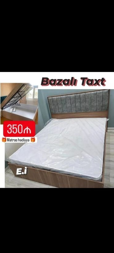 Çarpayılar: İkinəfərlik çarpayı, Bazalı, Matras ilə, Siyirməsiz -da lalafo.az — 5 Çarpayılar: İkinəfərlik çarpayı, Bazalı, Matras ilə, Siyirməsiz — 5