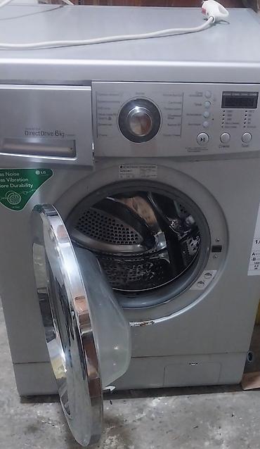 qapi matoru: Paltaryuyan maşın LG, 6 kq, İşlənmiş, Qurutmasız, Kredit yoxdur — 2