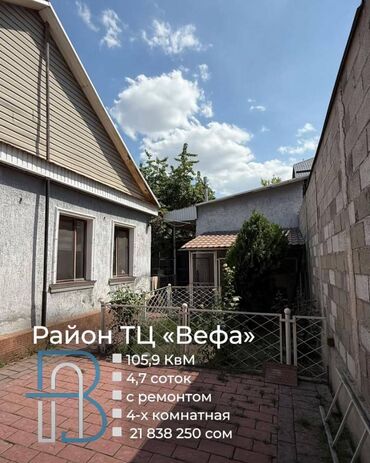 дом достук мкр: Үй, 105 кв. м, 4 бөлмө, Кыймылсыз мүлк агенттиги